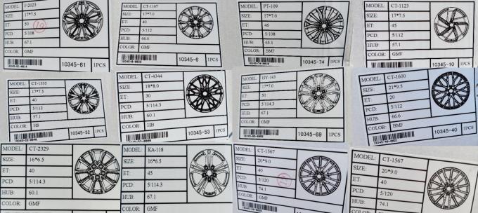 Aluminum Alloy BMW Replica Wheels 5x120 18 Inch Rims ET30-45 1