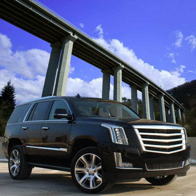 Black Silver Cadillac Replica Wheels 22 Inch 4738 Fit Chevy Tahoe Sierra Yukon Escalade 0