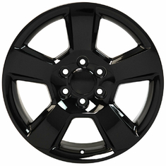 Yukon Tahoe Silverado Sierra Chevrolet Replica Wheels Chrome 5652 20x9 0