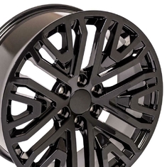 5906 22 Inch GMC Replica Wheels Fit 2018 Chevy Silverado Tahoe Suburban 0