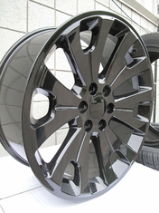 24X10 24 Inch Black GMC Replica Wheels Yukon Denali OE Replica Rims 6x5.5 +31 0