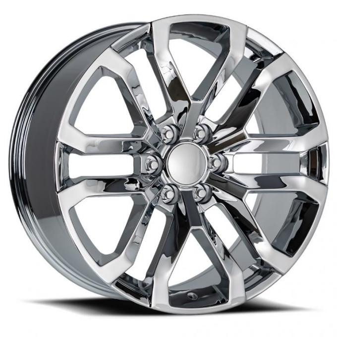 22" GM 12 Spoke Chrome Wheels Rims For Tahoe 1500 2WD 4WD 6x139.7 5924 2