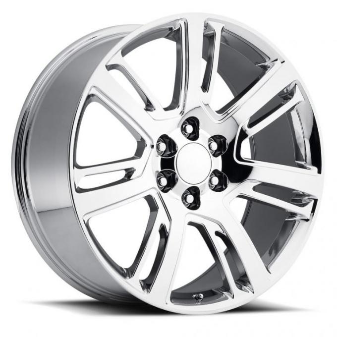 24 Inch 4738 Chevy Avalanche Replica Wheels Chrome Rims 24x10 6x139.7 6x5.50 0