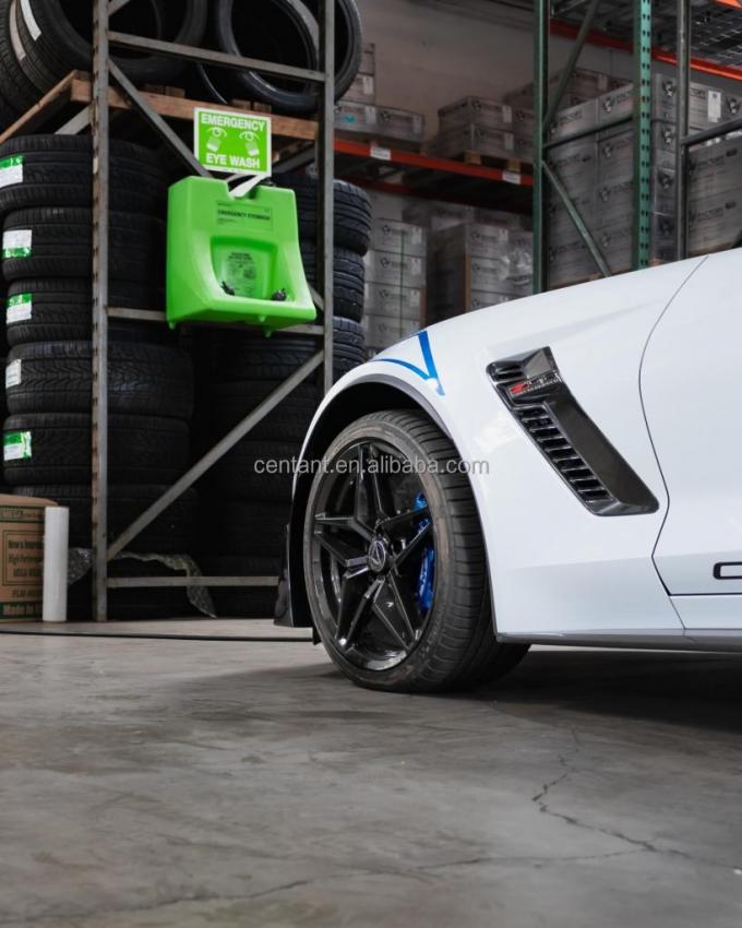 Aluminum C7 ZR1 Chevrolet Replica Wheels With Five Spoke 6