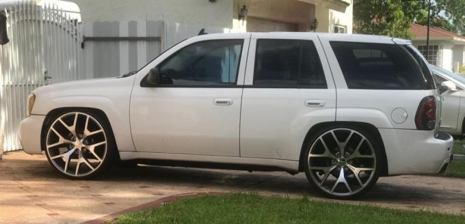 22" Rims Chevrolet Replica Wheels Silverado Tahoe Yukon Sierra Chrome GY Eagle 5656 3