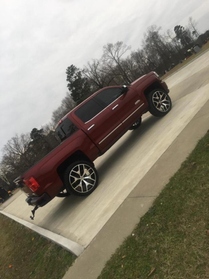 22" Rims Chevrolet Replica Wheels Silverado Tahoe Yukon Sierra Chrome GY Eagle 5656 7