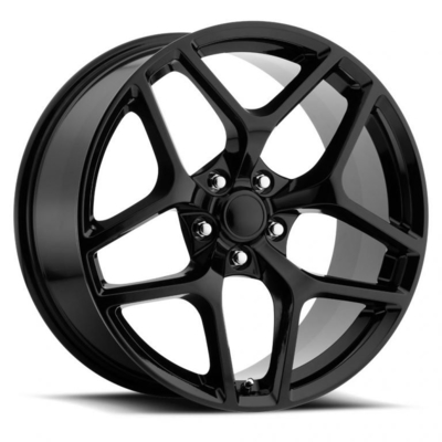 20" 20x9" Chevrolet Replica Wheels Chevy Camaro Z28 Rims OEM Gloss Black