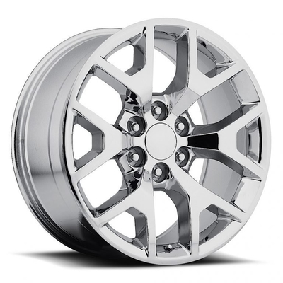 22" Rims Chevrolet Replica Wheels Silverado Tahoe Yukon Sierra Chrome GY Eagle 5656