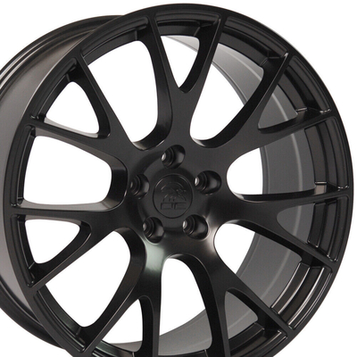 Challenger Charger Magnum 300 Replica Rim DG15 Hellcat Satin Blk 20x10 2528