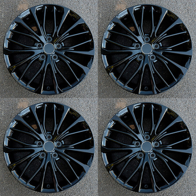 18&quot; OEM Alloy 75221C Gloss Black Wheels For 2018-2022 Toyota Camry