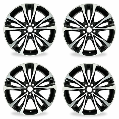 OEM Rim 75208 Black Wheel For 17-19 Toyota Corolla 17"