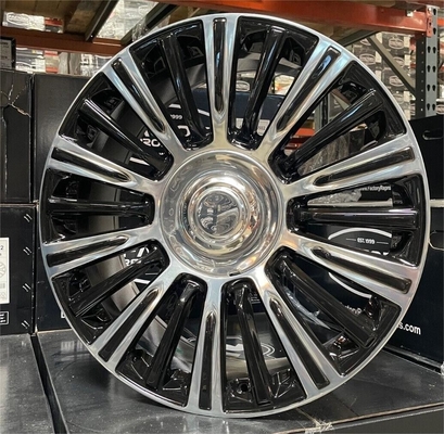 Hyper Black Escalade Platinum Replica Wheels Rims Fits 22" All Season Tires Silverado