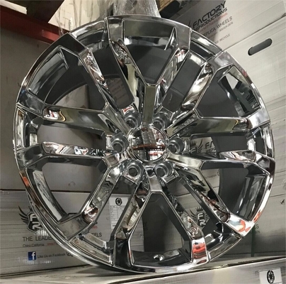 22" GM 12 Spoke Chrome Wheels Rims For Tahoe 1500 2WD 4WD 6x139.7 5924