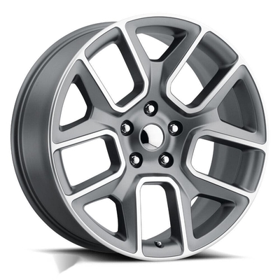 RAM Limited Grey Machine Wheels Rims 22" Dodge 5 Lug 2WD 4WD