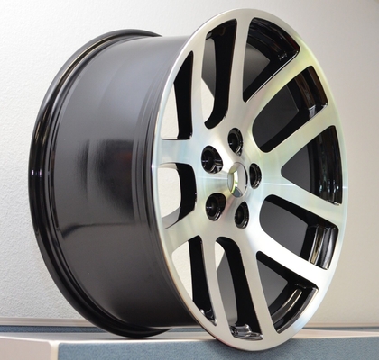 20" SRT10 Machine Black All Season Tires Wheels Rims RAM 1500 2WD 4WD 5x5.5