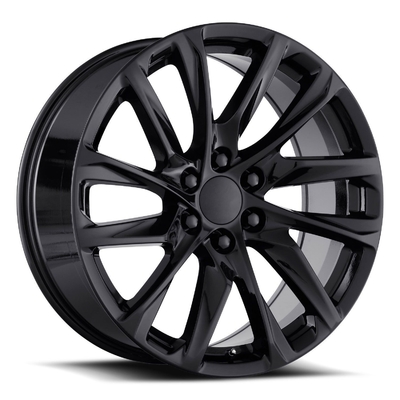 Escalade 12 Gloss Black All Season Tires Wheels Rims Escalade EXT ESV 20"