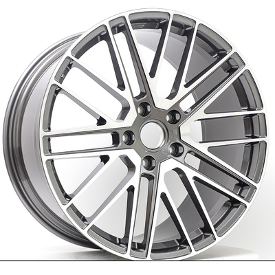 TS16949 5x112 5x130 22 Inch Wheels Porsche Replica Alloy Wheels 71.6