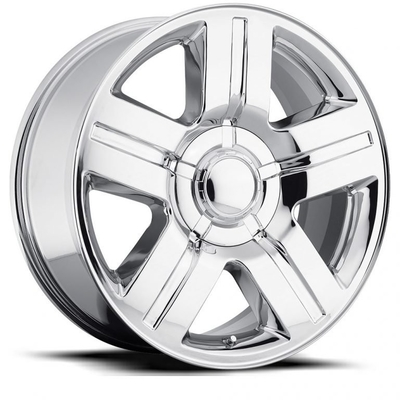 Silver 22x9 Texas Edition Replica Rims 5291 Fit Silverado Sierra Chevy Mach Ironman