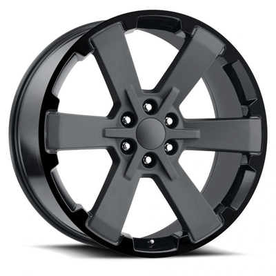 22x9 Chrome Chevrolet Replica Wheels 5662 Fit Silverado Sierra