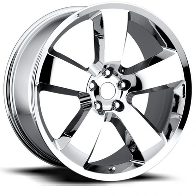 Silver Black 1111 Dodge Replica Wheels 22x9 22 Inch Dodge Charger Replica Rims