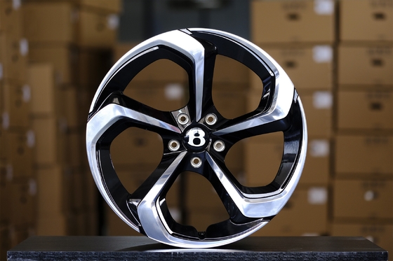 Polished 22x10 Inch Wheels Custom 9.0-13J BENTAYGA S Forged Alloy Rims