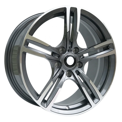 CNC Finishing BMW Replica Wheels 5 Split Spoke High Roundness 19 Inch 74.1