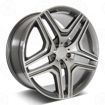 5 Hole Mercedes Benz 21 Inch Rims 21x10 22x10 Alloy Mercedes GL63 Wheels