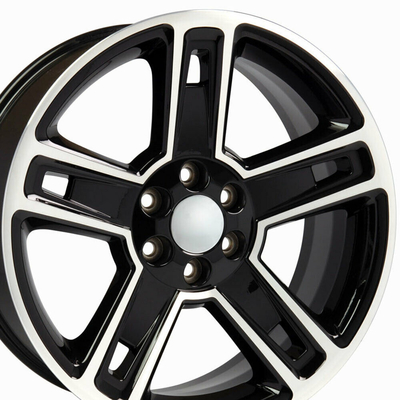 26x10 GMC Replica Wheels Silverado Sierra Mach'D Chevy Truck Rims 5664