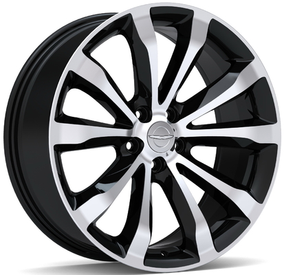 20 Inch 2540 Gloss Black OEM Replica Car Rims 2015-2020 for Chrysler 300 RT8