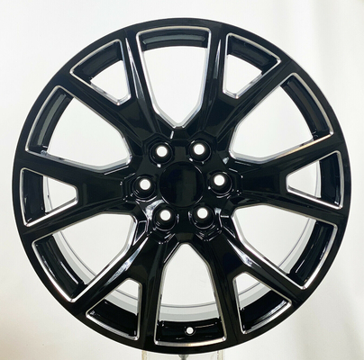 Good price Gloss Black Milled Chevrolet Replica Wheels 2000-2021 22 Inch Tahoe Replica Wheels online