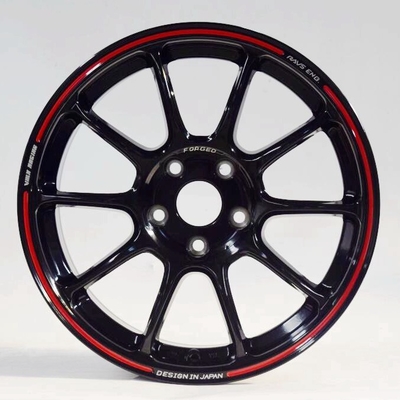 Classic Car Aftermarket Wheels 5x114.3 17 18 19 Inch Black Alloy Wheels JWL