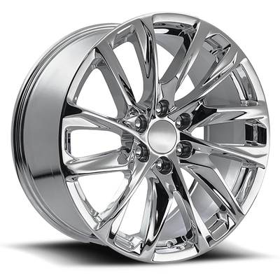 Good price Chrome Cadillac Replica Wheels OE 22 Inch Escalade Platinum Rims 6x5.5 +28 online