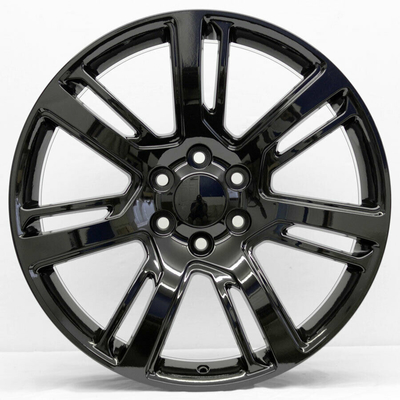 Black Silver Cadillac Replica Wheels 22 Inch 4738 Fit Chevy Tahoe Sierra Yukon Escalade