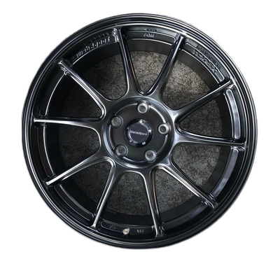 Good price Black 18 Inch Flow Forming Wheels Alloy 5X114.3 73.1 TS16949 online
