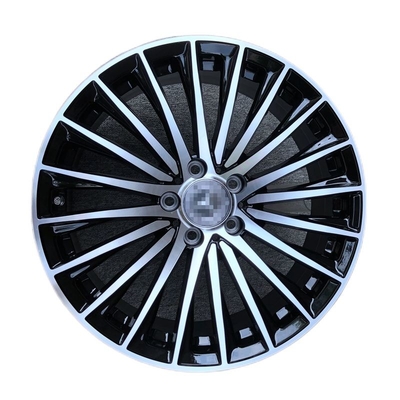 TUV 18in Flow Forming Wheels 5x112 Five Black Multi Spoke Alloy Wheels For Benz