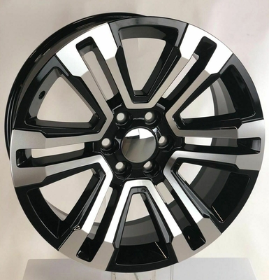 5822 24 GMC Replica Rims Black Wheels Fit Tahoe Silverado Sierra Yukon Escalade
