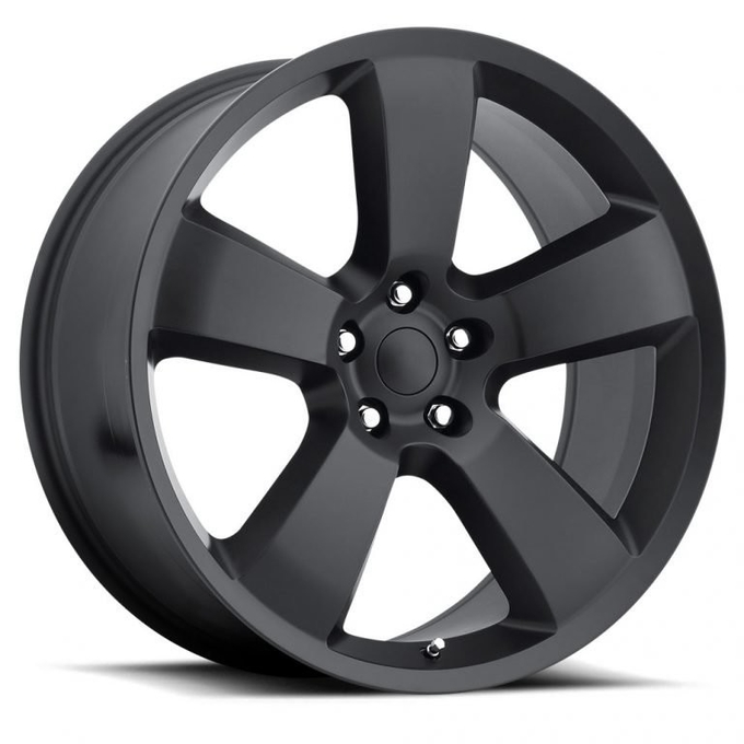 Silver Black 1111 Dodge Replica Wheels 22x9 22 Inch Dodge Charger Replica Rims 0