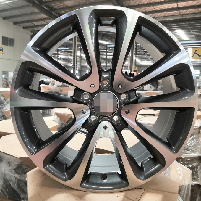66.6 Aluminum Alloy Mercedes Benz Replica Wheels 5x120 Wheels 18 Inch 2