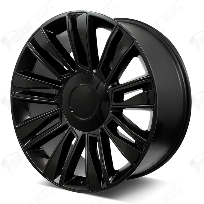24 Inch Cadillac Replica Wheels Escalade Platinum 22 Inch Chrome Rims 6 Lug 4740 0