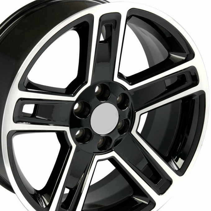 26x10 GMC Replica Wheels Silverado Sierra Mach'D Chevy Truck Rims 5664 0