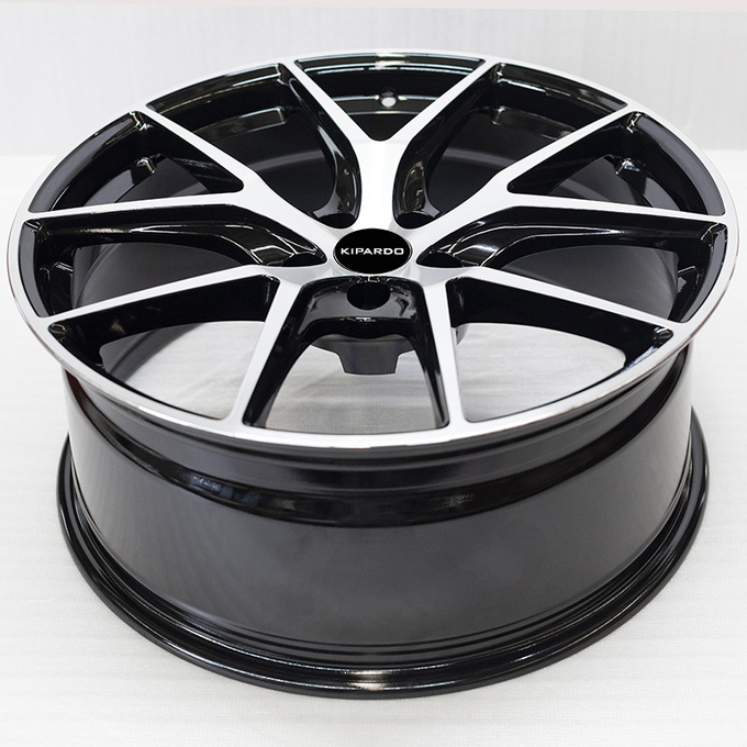 TUV/JWL Black Car Aftermarket Wheels Replica OEM ODM custom alloy rims 0