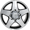 20x8.5 Chevrolet Silverado Replica Wheel Sierra 8 Lug 8x165 Blk Mach'D Truck 5503