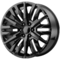 24&quot; Chevrolet Replica Wheels Denali 24x10 6x5.5&quot; +31mm Gloss Black Wheel Rim
