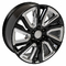 Ct2078 22x9 Gmc Replica Wheels Satin Black Gloss Black Insert Rim Chevy 22&quot;