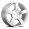 Ct 2027 22x10 Chevy Suburban Replica Wheels Chrome Rims 6x139.7 +30 Silverado Ss