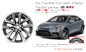 18x8 Grey Machined Wheel For Toyota Corolla 2019-2022 OEM Rim