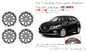 18&quot; Alloy 64962 Replica Car Rims For 2014-2016 Mazda 3 OEM