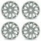 16&quot; Silver Wheels For Nissan Sentra 16-19 OEM Alloy Rim 62756