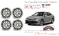 OEM Alloy Replica Machined Wheel Rim 75221A For 18-22 Toyota Camry