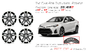 OEM Rim 75208 Black Wheel For 17-19 Toyota Corolla 17&quot;